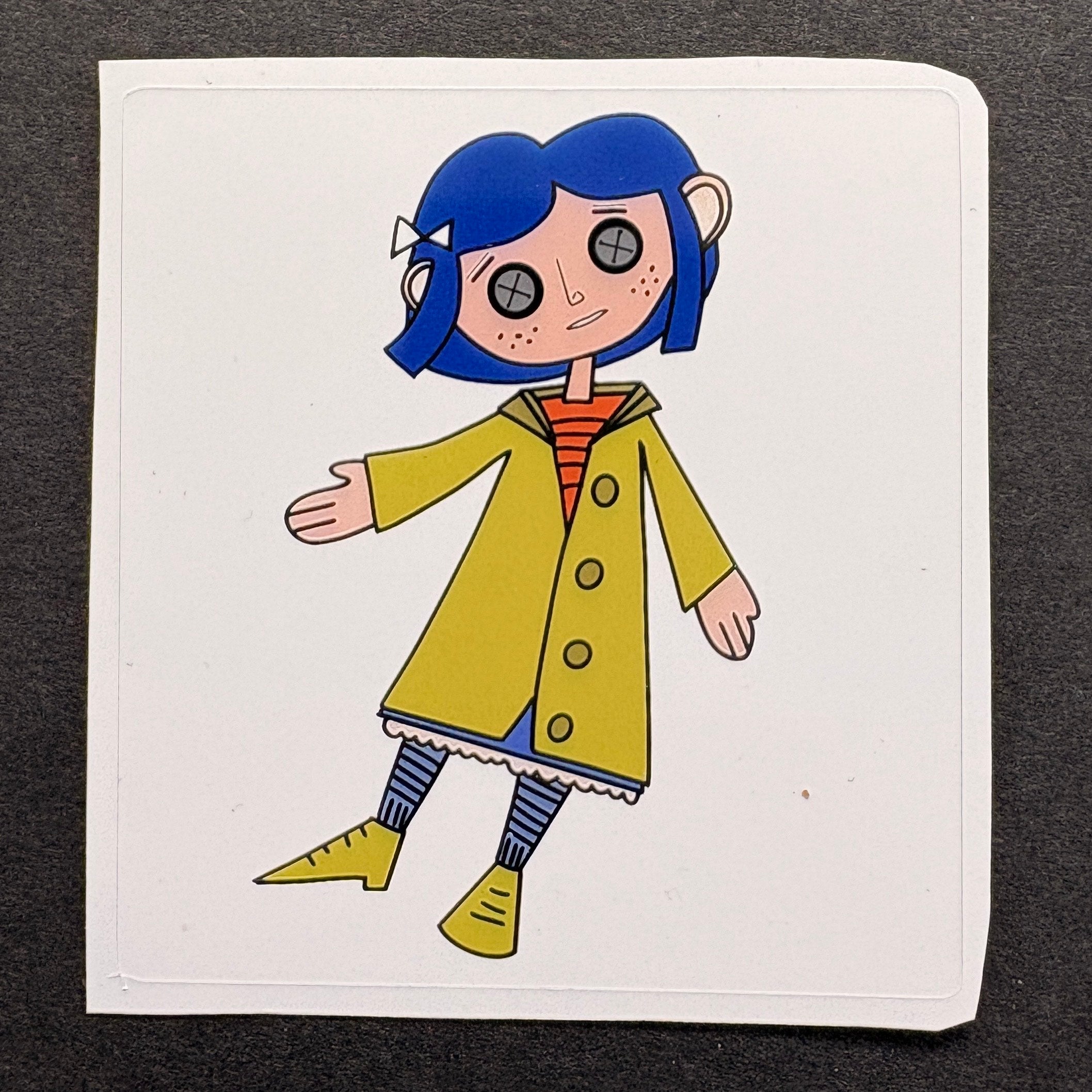 Coraline Doll Sticker