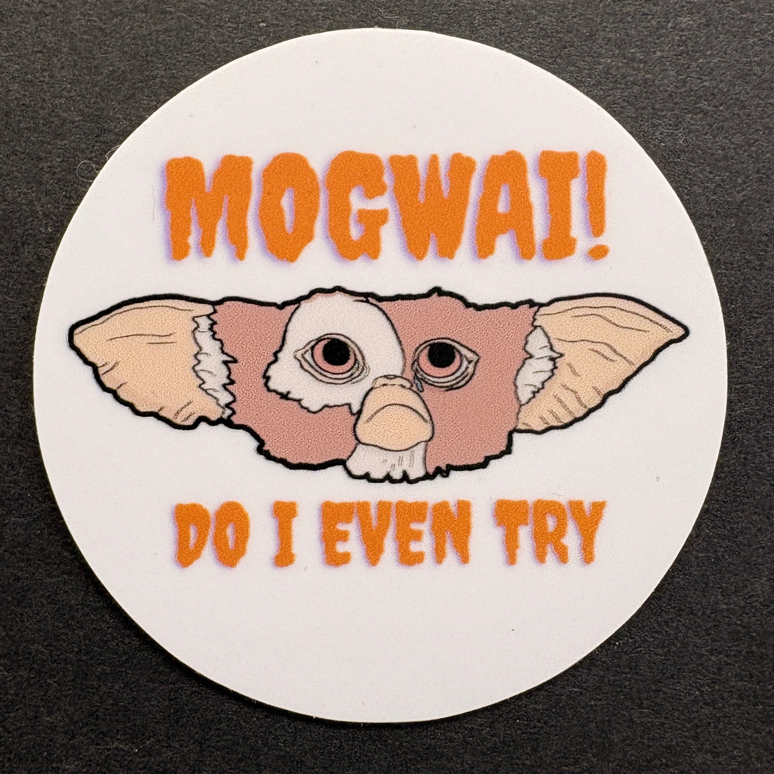 Sad Mogwai Sticker